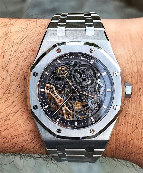 audemars piguet royal oak automatic with skeleton dial|audemars piguet royal oak prices.